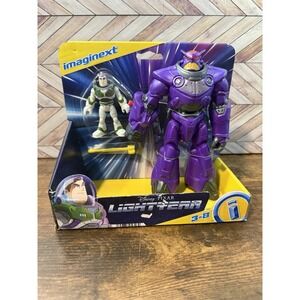 Imaginext Disney Pixar Lightyear Battle Blast Zurg Action Figure Pack